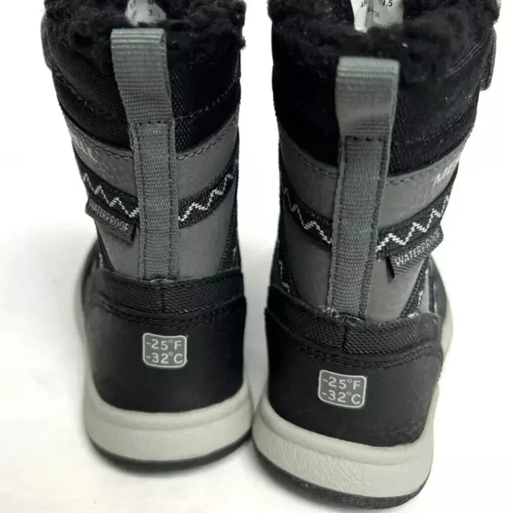 Merrell Toddlers Snow Crush 2 Waterproof Winter Boots, Boys' Size 4 M